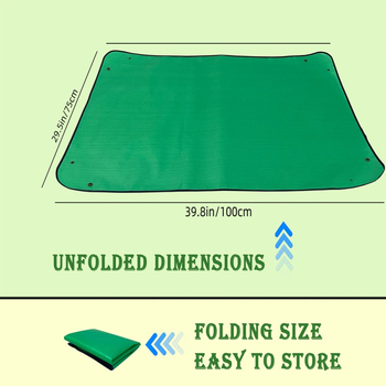 Κηπουρικό χαλάκι δαπέδου — PE πολυαιθυλένιο; Moisturizing circle; κατάλληλο για οικιακή κηπουρική, αλλαγή γλάστρας και ανάμειξη εδάφους