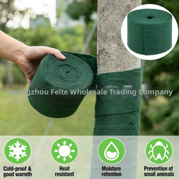 Feite βαμβακερή περιτύλιξη κορμού δέντρου – κηπουρικό περιτύλιγμα για προστασία κορμού και μόνωση