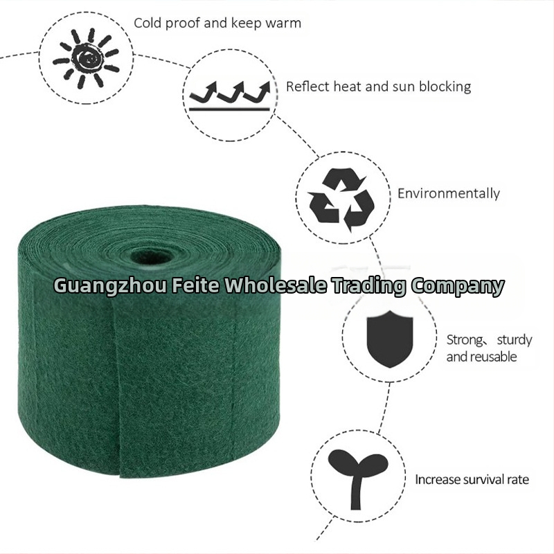 Feite памучна обвивка за ствол на дърво – за градинарство, защита на стъблото и изолация