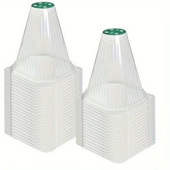 Κάλυμμα μόνωσης για νεοφυτά, PET υλικό, με ρυθμιζόμενο αερισμό, εντομοπροστασία και αντιψύξη, κάλυμμα θερμοκηπίου για σταθερή θερμοκρασία