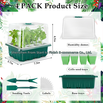 Δίσκος σπορόφυτων - Επιτραπέζια χρήση, πλαστικό, οικιακή καλλιέργεια, Sleep