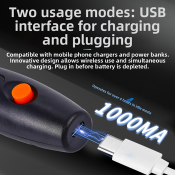 Мини фреза за гравиране с 114 приставки, презареждаема литиева батерия, 3.7V, три скорости, за нефрит и дърворезба
