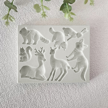 Φόρμα σιλικόνης για κέικ από τη Silicon Art — Ακανόνιστο σχήμα, κατάλληλη για fondant, ζελεδάκια, σοκολάτα, ρητίνη, γύψος