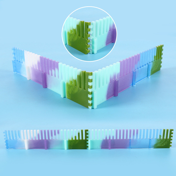 Φόρμα σιλικόνης για ρητίνη – ακανόνιστο σχήμα με ρυθμιζόμενο περίγραμμα, φόρμα για κέικ/ζαχαροπλαστική, Tracing