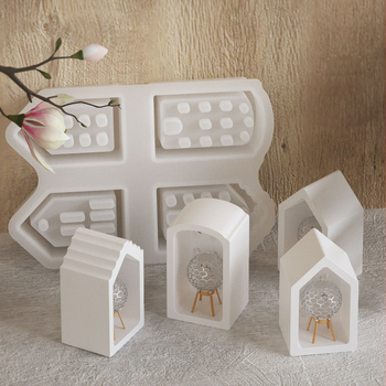 Σιλικονούχο καλούπι DIY — Ευρωπαϊκού στυλ διακόσμηση κατοικίας, μη κανονικό σχήμα, φόρμα ψησίματος