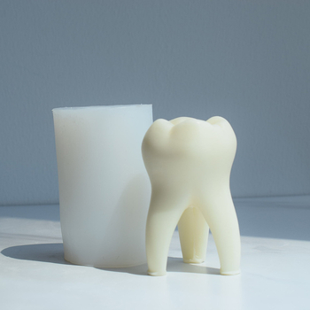 Φόρμα σιλικόνης δοντιού για κεριά αρωματοθεραπείας, ακανόνιστο σχήμα, RS1-2480