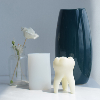 Φόρμα σιλικόνης δοντιού για κεριά αρωματοθεραπείας, ακανόνιστο σχήμα, RS1-2480