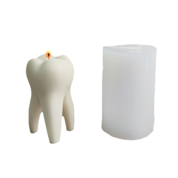 Φόρμα σιλικόνης δοντιού για κεριά αρωματοθεραπείας, ακανόνιστο σχήμα, RS1-2480