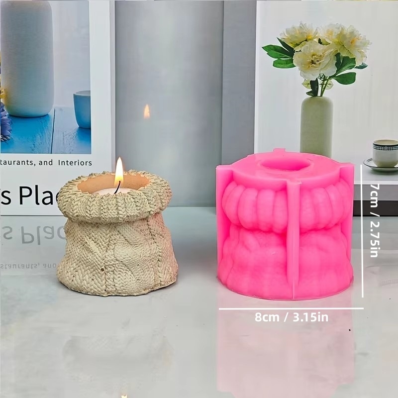 Силиконова форма за печене с неравен дизайн, за DIY украси, гипс и свещи, 2024 издание