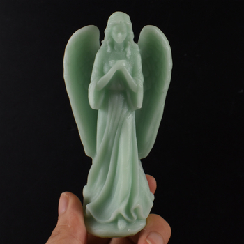 Μορφή σιλικόνης για κεριά με άγγελο, 3D ακανόνιστο σχήμα, αντίκα-ρετρό στυλ, πολλαπλών χρήσεων για κεριά, γύψο, ρητίνη και σαπούνι