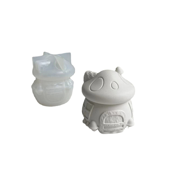 Φόρμα σιλικόνης σε μορφή μανιτακιού για DIY — ακανόνιστος σχεδιασμός, κατάλληλη για ρητίνη εποξυ και γύψο, 200 g