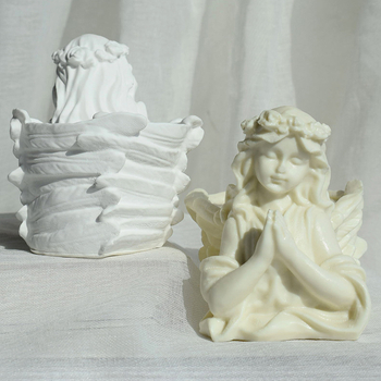 Xinqi σιλικόνης φόρμα για γλάστρα αγγέλου – ακανόνιστου σχήματος, κατάλληλη για κεριά και γλάστρες παχύφυτων, μοντέρνος μινιμαλιστικός σχεδιασμός