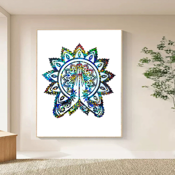 Φόρμα σιλικόνης για κέικ – Ακανόνιστο σχήμα λωτού παλάμης, ολογραφικό καλούπι εποξικής ρητίνης, DIY εργαλείο κατασκευών ρητίνης, κυκλοφόρησε το 2024