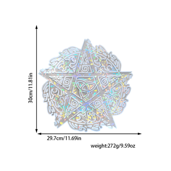 Μορφή σιλικόνης για εποξική ρητίνη – ακανόνιστο πεντάκτινο αστέρι για διακόσμηση τοίχου, μοντέρνο μινιμαλιστικό στυλ