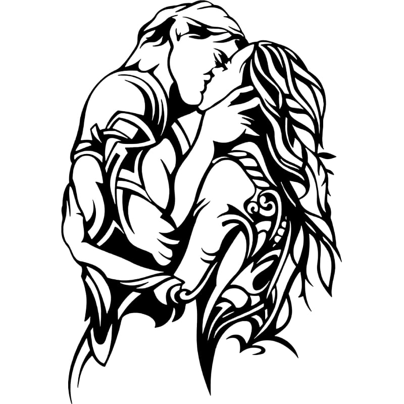 Железна стенна фигурална украса – метална декорация в минималистичен стил (Метал • Минималистичен стил • За дом, офис и развлекателни пространства)