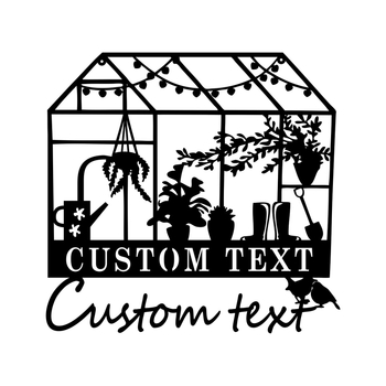 Модерен железен стенен декор за вътрешно и външно ползване — минималистичен стил, стенно окачване, пейзажен мотив, марка Chu Cheng Craftsmanship