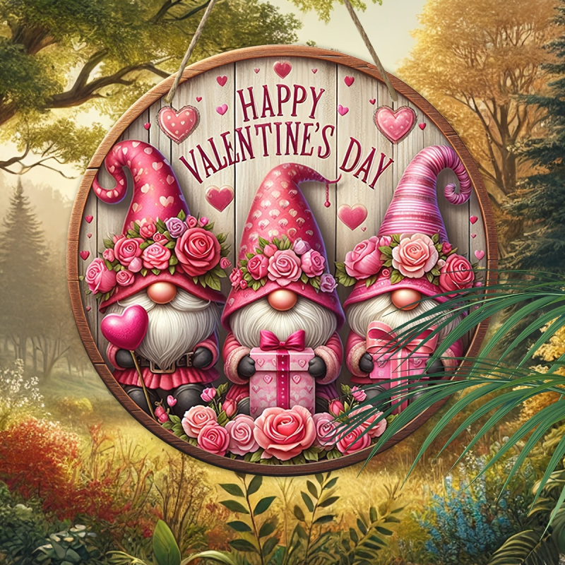 Διακόσμηση τοίχου με ξωτικό του Αγίου Βαλεντίνου, ακρυλική γλυπτο-εκτύπωση, 1 τεμάχιο, έτοιμο δώρο γιορτών