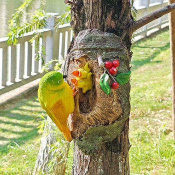 Διακοσμητικό κήπου από ρητίνη με ζώα, παστοραλικό στυλ για δέντρα και αυλές; Υλικό: ρητίνη; Συσκευασία: χαρτόνι; Κατηγορία: Ζώα