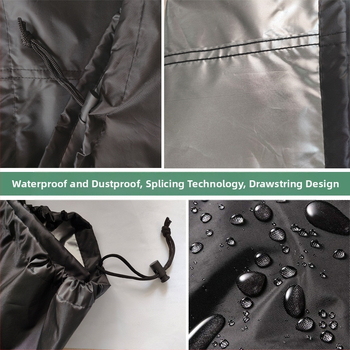 Κάλυμμα χλοοκοπτικού από πολυεστέρα, αδιάβροχο, προστασία UV, μάρκα Yakuoer, στυλ μοντέρνο απλό