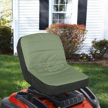 MOXPEER Κάλυμμα καθίσματος χλοοκοπτικής μηχανής - αδιάβροχο, UV προστασία, θερμομονωτικό; Οξφορντ ύφανση με γέμισμα PP βάμβακος; κατάλληλο για όλες τις εποχές; δυνατή παραμετροποίηση της επεξεργασίας