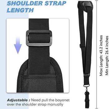 Ιμάντας ώμου για χλοοκοπτικό μηχάνημα, νάιλον, μάρκα Friedrich, κατάλληλος για περιοχές με ζιζάνια