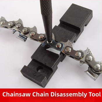 Φορητός διαχωριστής αλυσίδας για αλυσοπρίονο — εργαλείο σύνδεσης/διάσπασης αλυσίδας, συμβατό με βενζινοκίνητο δρεπάνι; υλικό: 40 iron