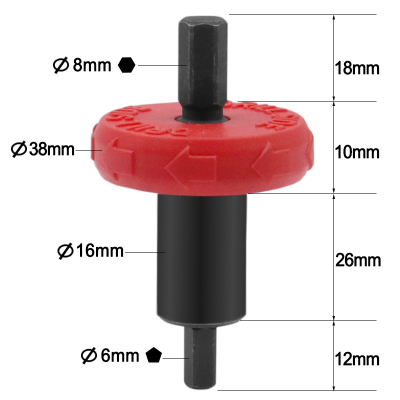 Адаптер за стартиране на двигател за косачка и дизелов двигател — QST EXPRESS, сплавна стомана; Обхват на приложение: двигател за косачка и дизелов двигател
