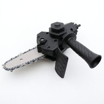 Електрическа верижна резачка с презареждаща се литиева батерия, мини инструмент за дървообработване за едната ръка, 110V, метална верига