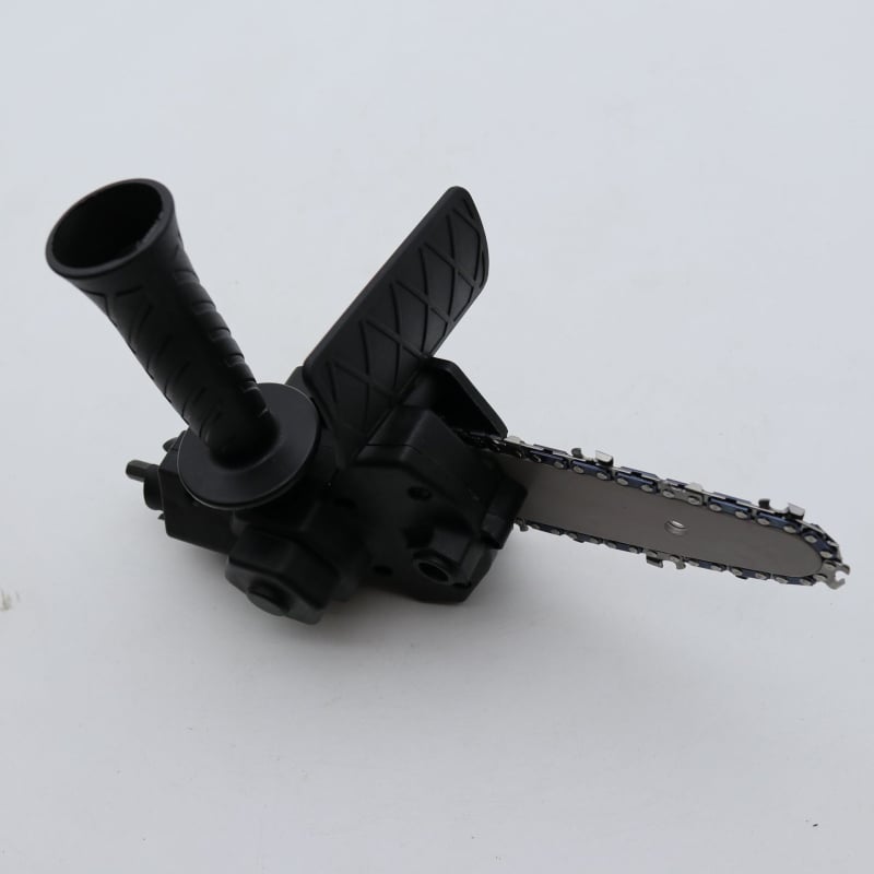 Електрическа верижна резачка с презареждаща се литиева батерия, мини инструмент за дървообработване за едната ръка, 110V, метална верига