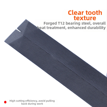 Диамантен файл ромбовиден образец за дърво и метал, профилирана форма на напречно сечение, двойнозърнеста зъбна шарка, серия ромбовиден файл, материал T12 стомана