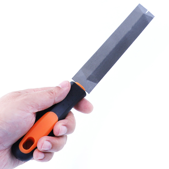 Диамантен файл ромбовиден образец за дърво и метал, профилирана форма на напречно сечение, двойнозърнеста зъбна шарка, серия ромбовиден файл, материал T12 стомана