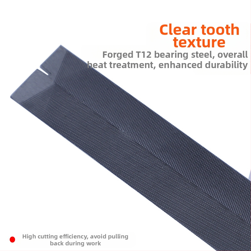 Диамантен файл ромбовиден образец за дърво и метал, профилирана форма на напречно сечение, двойнозърнеста зъбна шарка, серия ромбовиден файл, материал T12 стомана