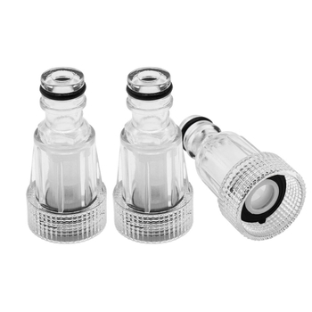 Σύνδεσμος φίλτρου εισόδου νερού για μηχανή πλυσίματος αυτοκινήτων, με βιδωτή σύνδεση και γρήγορη σύνδεση