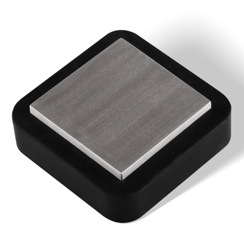 Ювелирно работно място за щанцоване с ударопоглъщащ гумен блок и стоманена плоча; метален инструмент, квадратна форма, персонализирана обработка