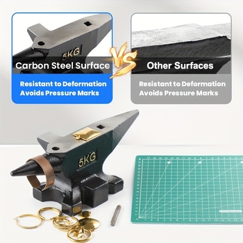 DIY ръчно изработена желязна наковалня за обработка на метали