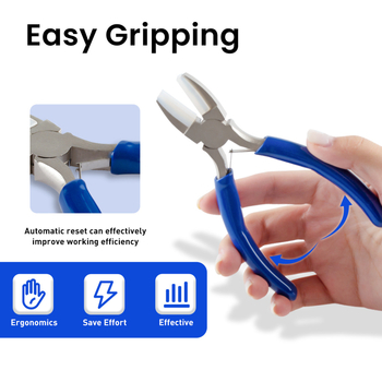 Plastiko galvos replės, nailono konstrukcija, atsparios įbrėžimams, DIY įrankis, pritaikomos