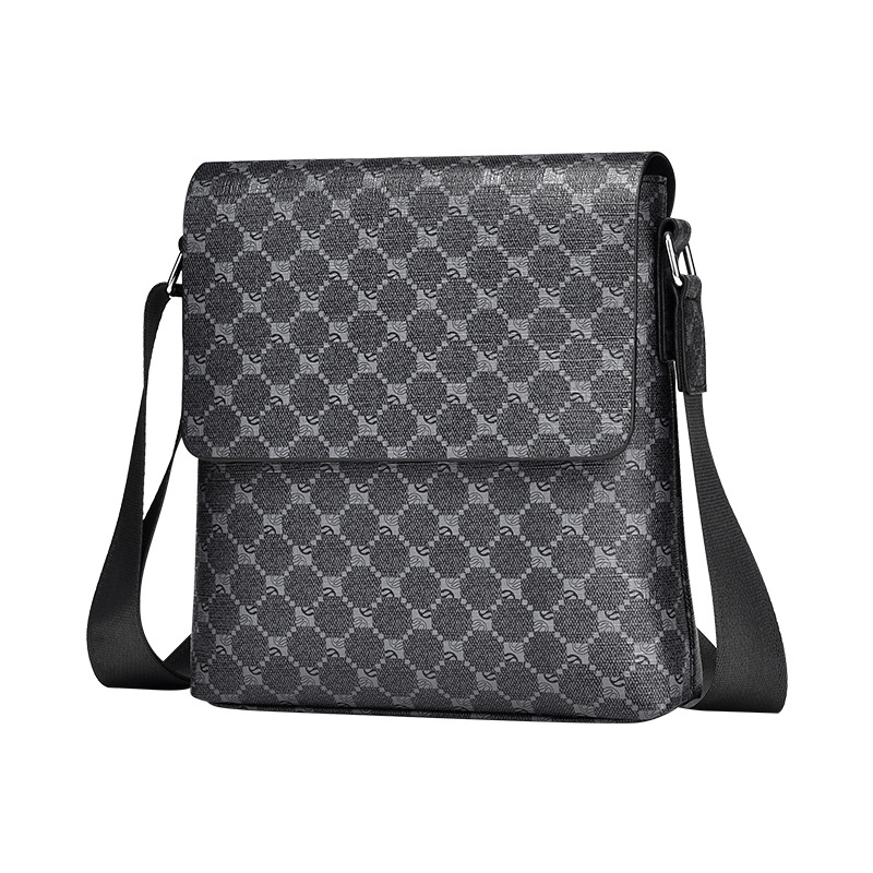 Férfi válltáska PU bőr, vízálló, üzleti ingázás stílus, poliészter bélés (PU bőr; vízálló; üzleti ingázás stílus; poliészter bélés)