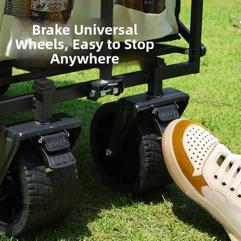 Καρότσι κατασκήνωσης με κουτί αποθήκευσης, σιδερένια κατασκευή, χωρητικότητα 230L, χρήση με κρέμαση, παγκόσμια συμβατότητα