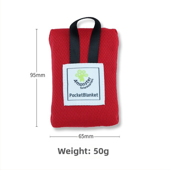 Piknika segums no neilona, mitrumizturīgs un smilšu izturīgs, 210T dimanta neilona raksts (vairākām personas)