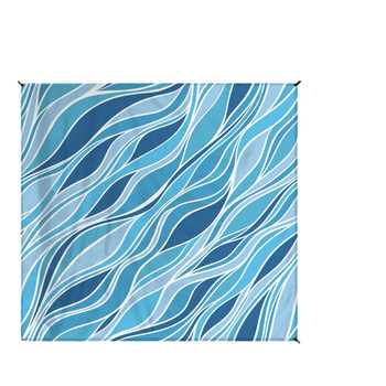 Āra piknika segums no poliestera, ūdensizturīgs un salokāms, modelis 4564, svars ap 300 g, piemērots 1–8 personām