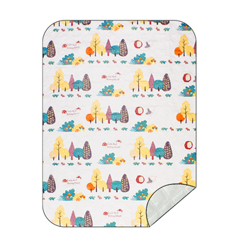 Kempinga paklājs ar ultraskaņas kompozīcijas konstrukciju, ekstra bieza, ūdensizturīgs un siltināts; svars 850 g; materiāls: Chunya spinning; audums: akrila audums + sūklis + ūdensnecaurlaidīgs PEVA; modelis: Briefcase; piemērots 6 personām.