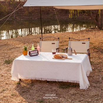 Подложка за маса - памук и лен, семпъл модерен стил, едноцветна