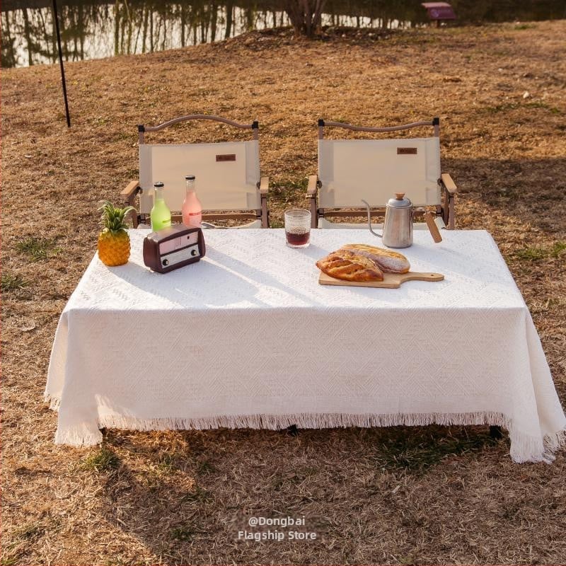 Подложка за маса - памук и лен, семпъл модерен стил, едноцветна