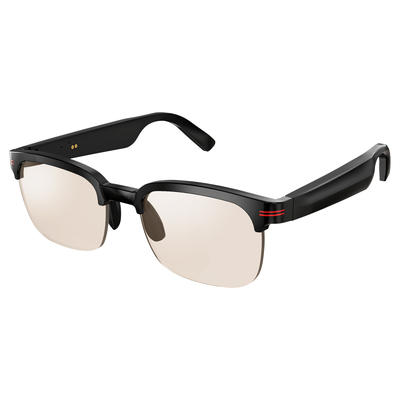 GS200 έξυπνα γυαλιά Bluetooth με κατευθυνόμενο ήχο — έλεγχος αφής, μπαταρία 150 mAh, υλικό PC+ABS, ασύρματη εμβέλεια 5–10 m, δυνατότητες: κλήσεις και μουσική