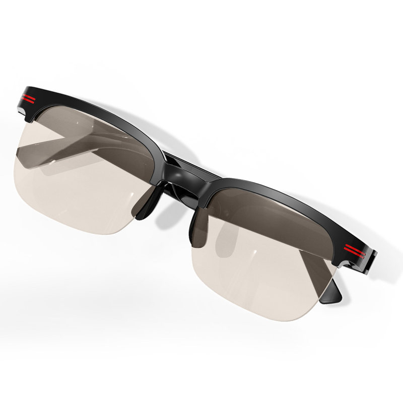 GS200 έξυπνα γυαλιά Bluetooth με κατευθυνόμενο ήχο — έλεγχος αφής, μπαταρία 150 mAh, υλικό PC+ABS, ασύρματη εμβέλεια 5–10 m, δυνατότητες: κλήσεις και μουσική