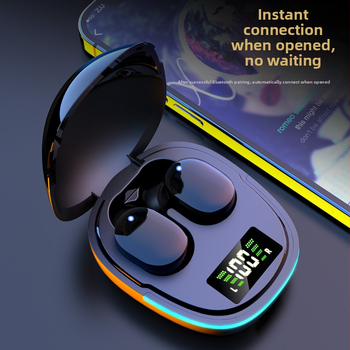 Bluetooth спортни безжични стерео слушалки, in-ear стил, Bluetooth 5.1, обхват 10 m, NFC, гласово управление, батерия над 8 ч