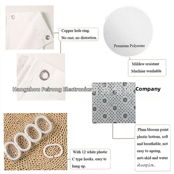 Κουρτίνα ντους με καρτούν πάπια (Υλικό: Πολυεστέρας ύφασμα, Στυλ: Μοντέρνο-Απλό, Εκτύπωση λογότυπου: Διαθέσιμο, Προσαρμογή: Διαθέσιμη, Μάρκα: New Shadow)