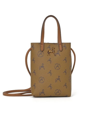 Ramenska torba s nišnim dizajnom, dvostruka džep za telefon, PU, mali kvadratni oblik, magnetsko zatvaranje, unutarnji džep na zip