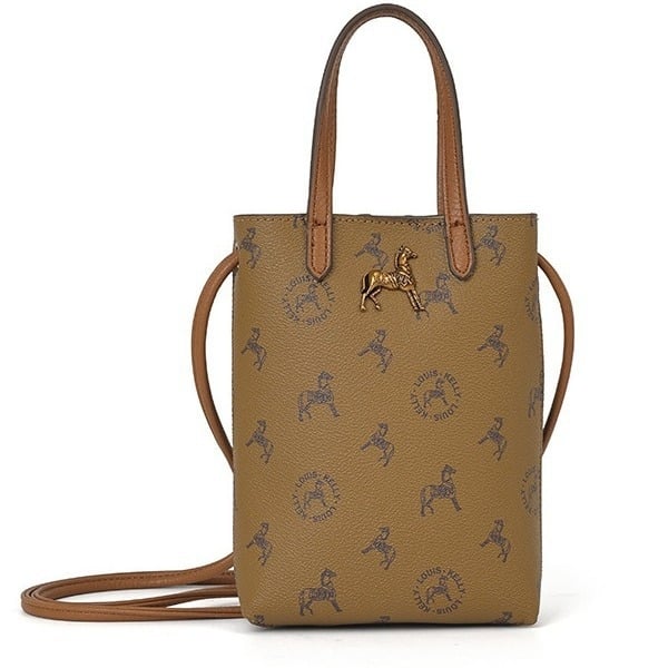 Ramenska torba s nišnim dizajnom, dvostruka džep za telefon, PU, mali kvadratni oblik, magnetsko zatvaranje, unutarnji džep na zip