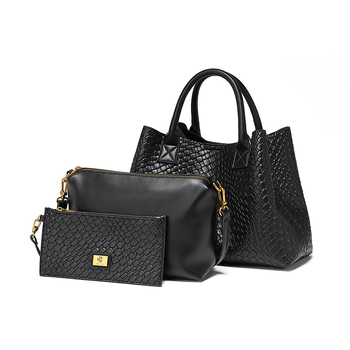 Geantă tote din PU, stil street-trend, formă orizontală pătrată, închidere cu magnet, buzunar intern pentru telefon, căptușeală poliester